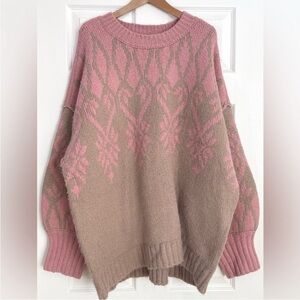 NWT Free People Fireside Tunic Sweater Size L